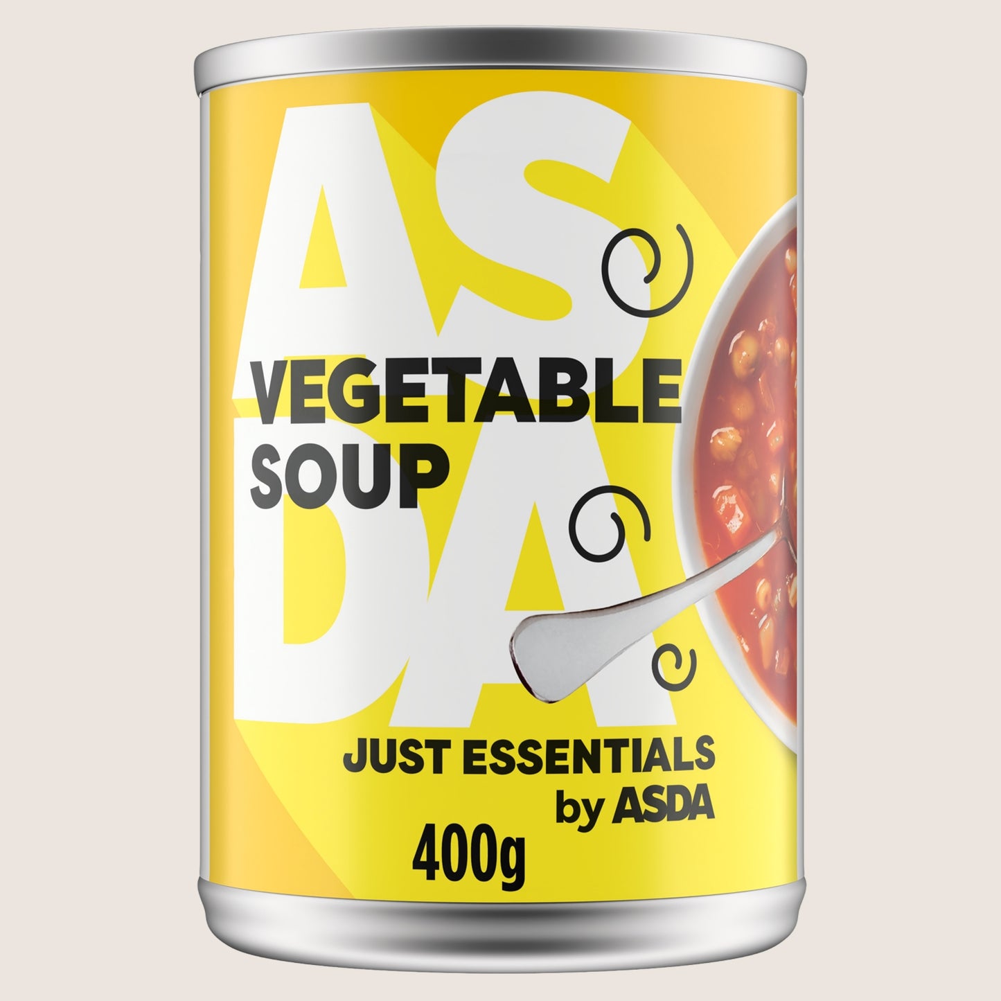 JUST ESSENTIALS by ASDA Just Essentials Vegetable Soup No Artificial Additives 400g