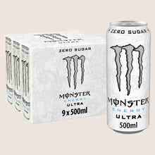 Monster Energy Drink Ultra Zero Sugar 9 x 500ml