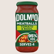 Dolmio Bolognese Meatball Tomato and Basil Pasta Sauce No Artificial Additives 450g