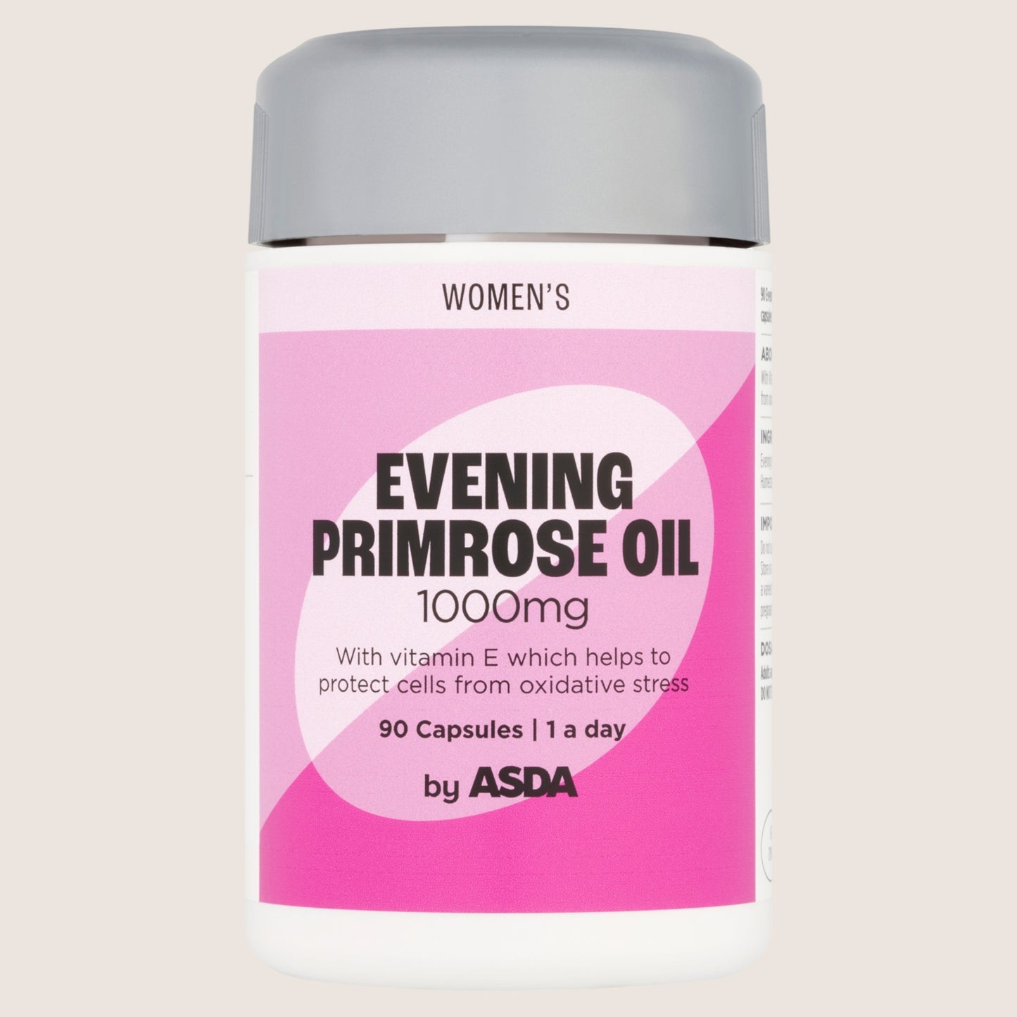 ASDA Women's 1 a day Evening Primrose Oil 1000mg 90 Capsules