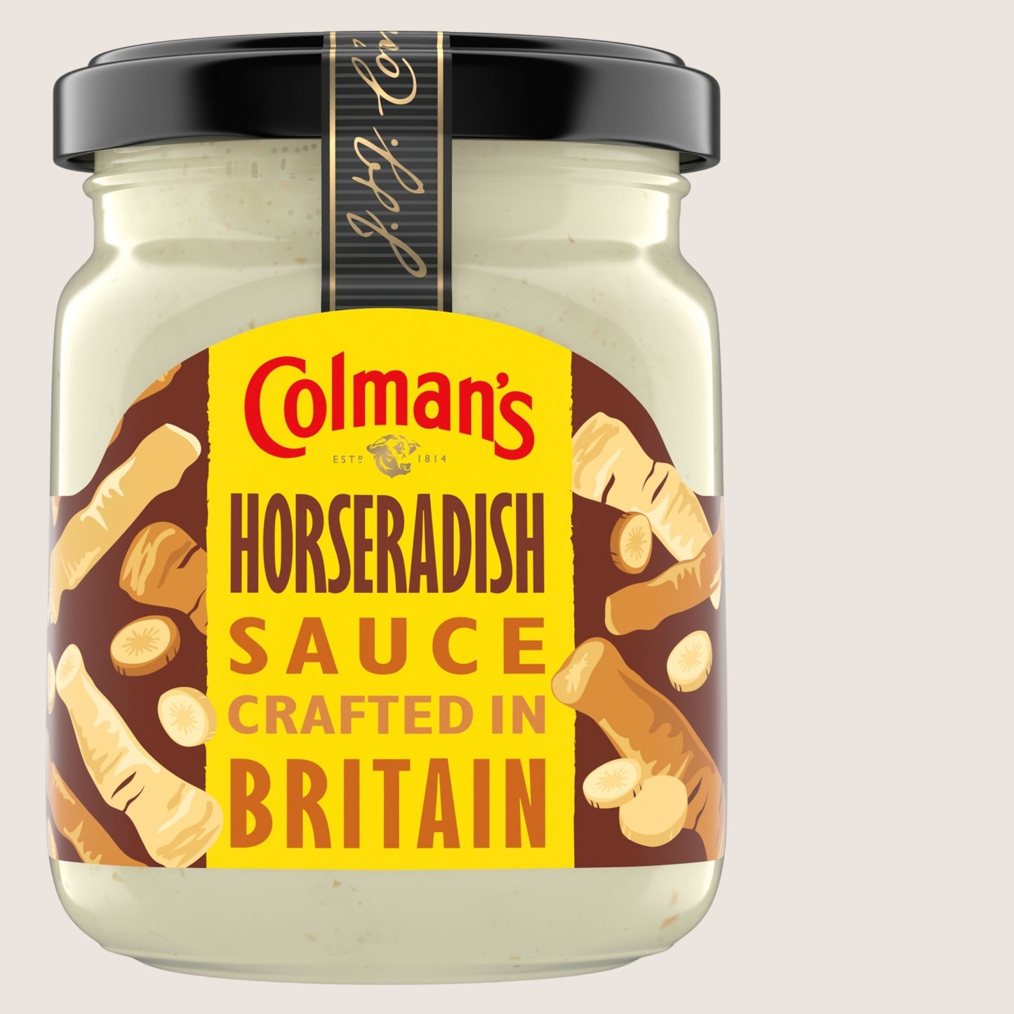 Colman's Sauce Horseradish No Artificial Additives 136 g
