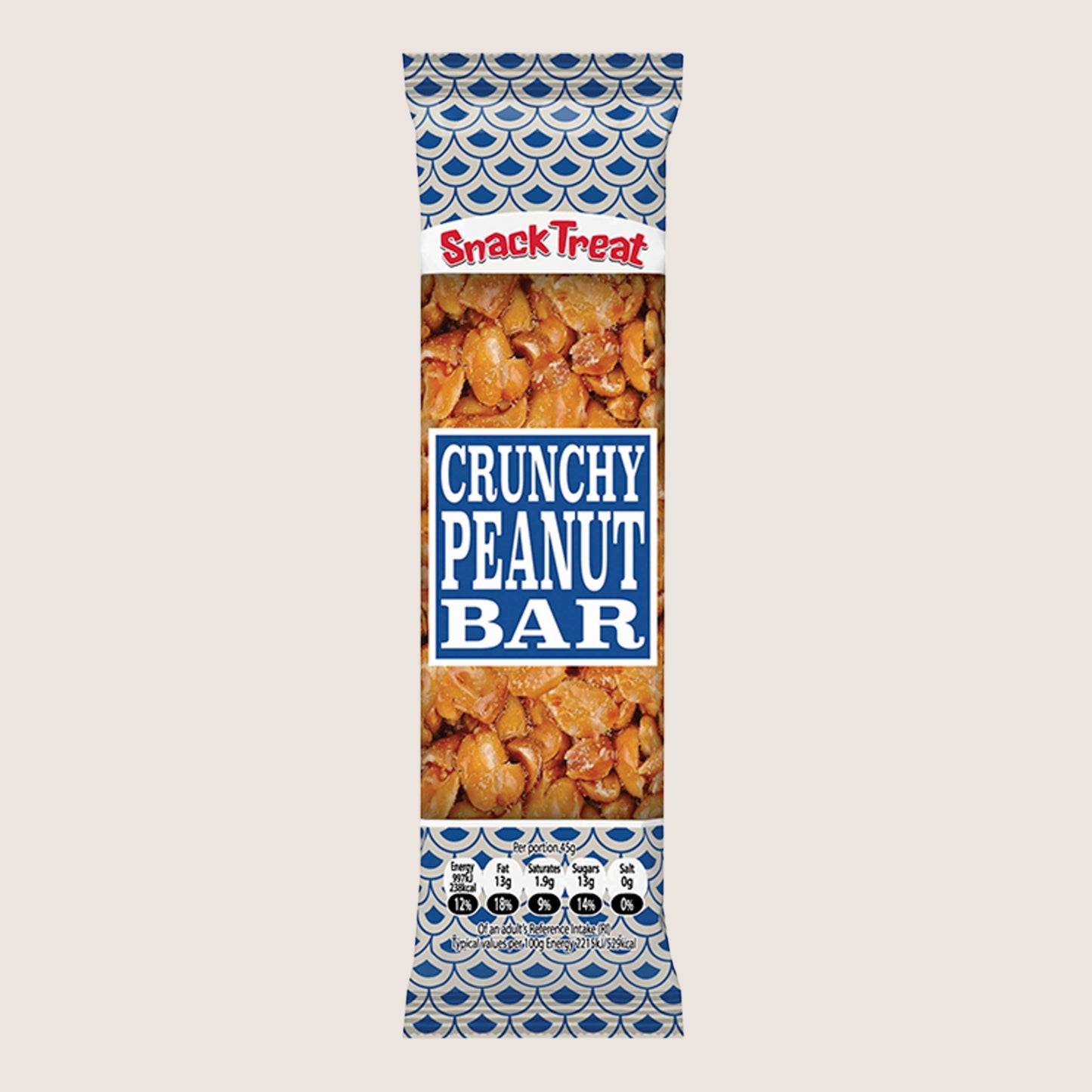 Snack Treat Peanut Bar Vegan Friendly 45g