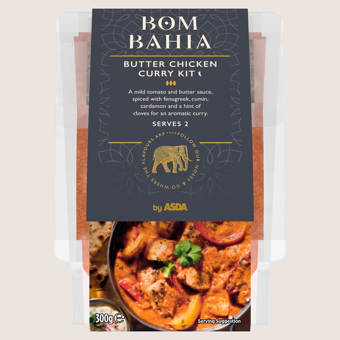 Bom Bahia by ASDA Bom Bahia by Butter Chicken Curry Kit Free From Artificial Colours 300g