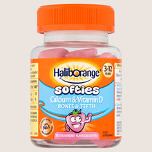 Haliborange 30 Softies Calcium & Vitamin D Bones & Teeth Strawberry Flavour Softies 3-12 Years
