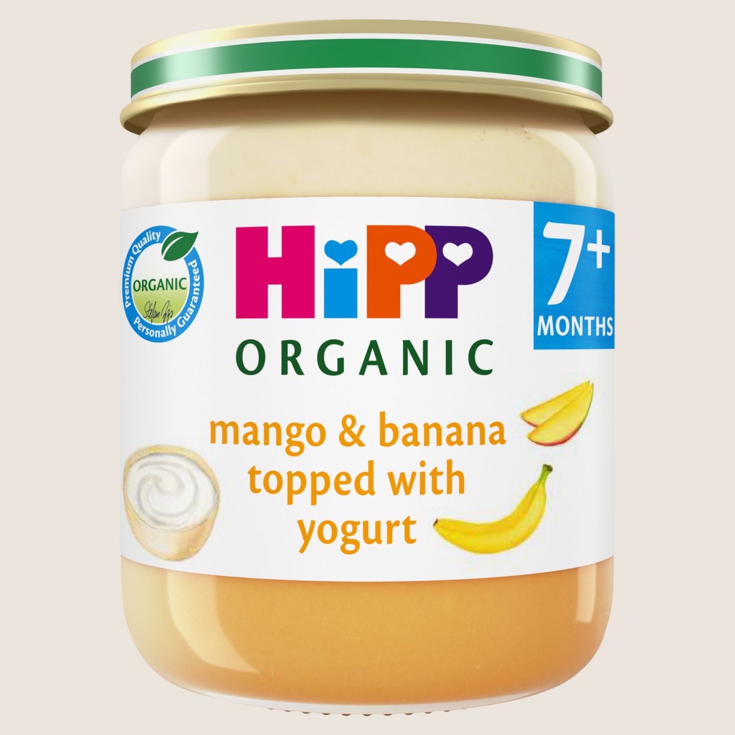 Hipp Organic Mango & Banana Topped with Yogurt 7+ Months 160g
