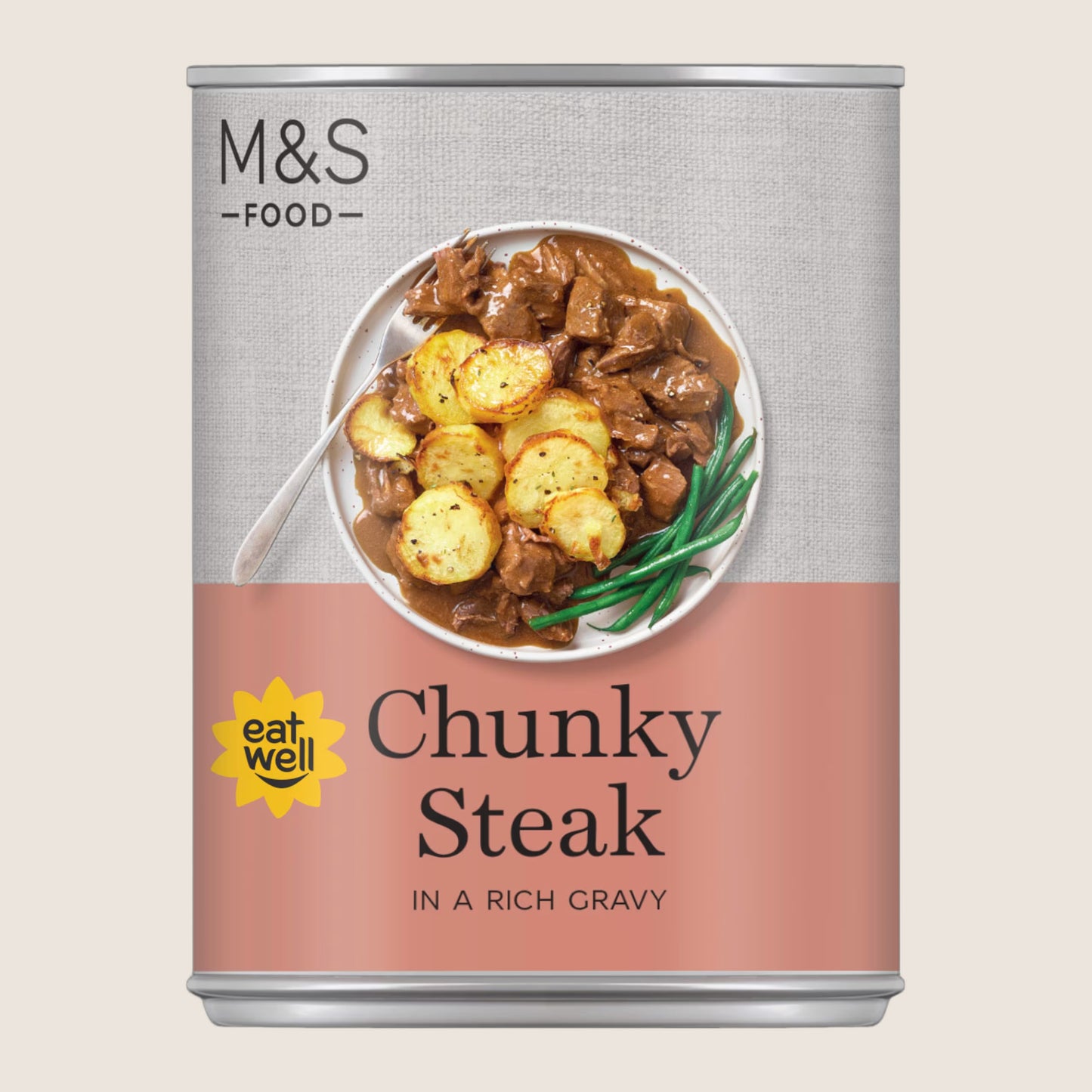 M&S Chunky Steak 400 g