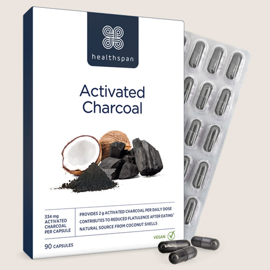 Healthspan Activated Charcoal 90 capsules