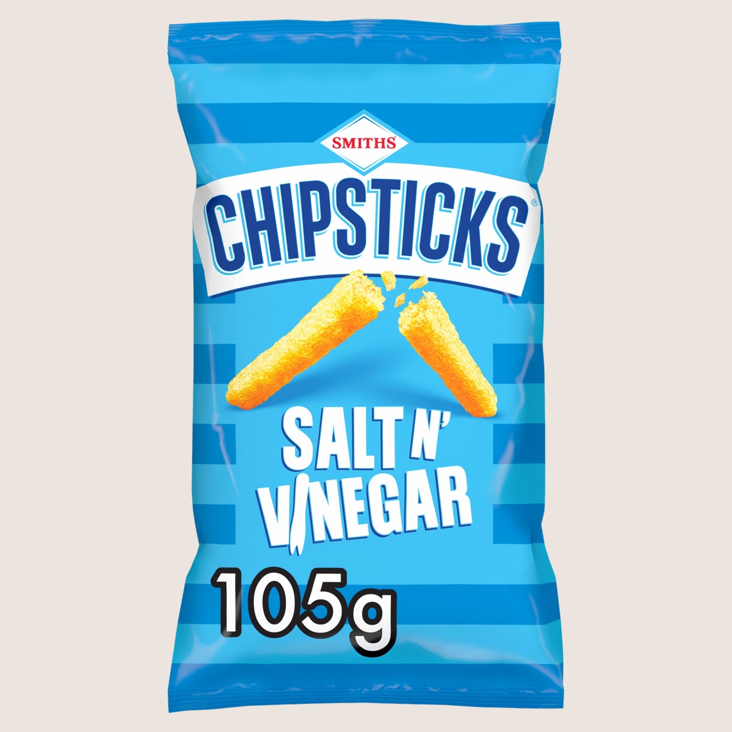 Smiths Chipsticks Salt & Vinegar Crisps Sharing Bag Sharing Size 105g