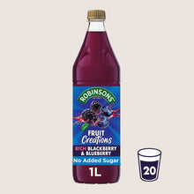 Robinsons Fruit Creations Rich Blackberry & Blueberry No Added Sugar 1L