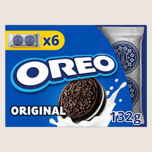 Oreo OREO Lunchbox Vanilla Chocolate Sandwich Biscuits Snack Chocolate 6 x 22g