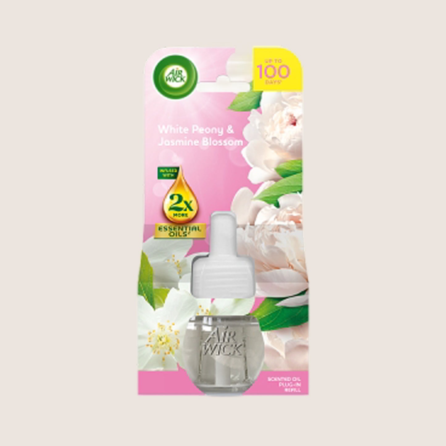 Air Wick Plug-in Refill White Peony & Jasmine Blossom Air Freshener 19ml