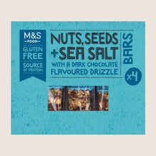 M&S Nuts, Seeds And Sea Salt Bars 160 g