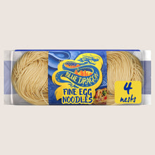 Blue Dragon Fine Egg Noodles Free From Artificial Colours 250g