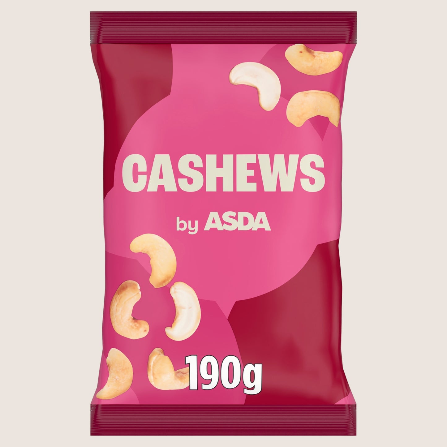 ASDA Cashews Multipack 190g