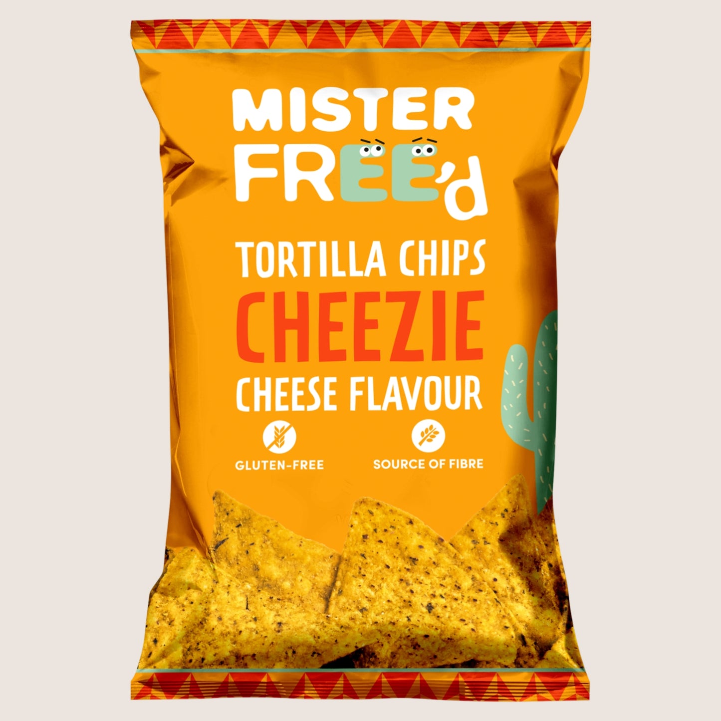 Mister Free'd Tortilla Chips Cheezie Cheese Flavour Gluten Free 135g