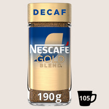 Nescafé Nescafe Gold Blend Decaf Instant Coffee Decaffeinated 190g