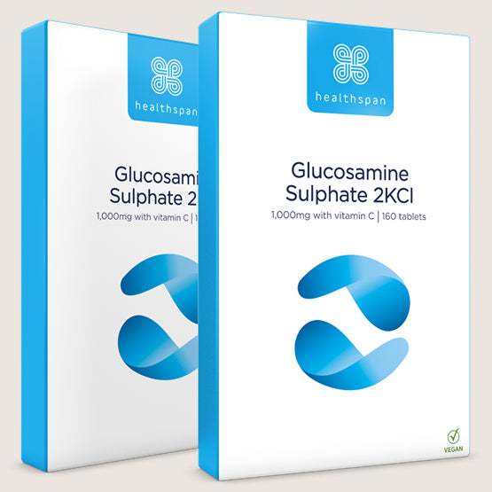 Healthspan Glucosamine Sulphate 2KCl 1000mg with Vitamin C 320 tablets