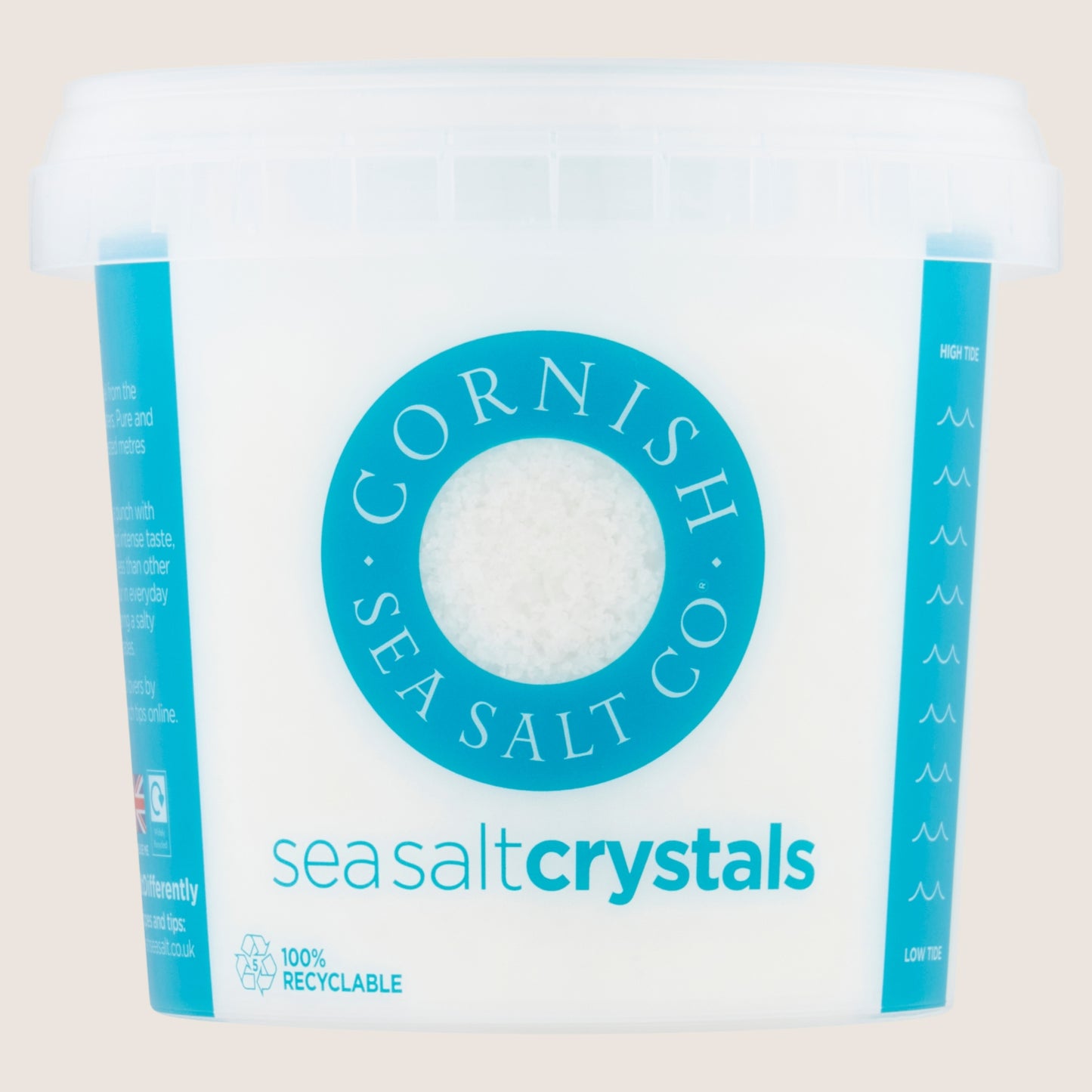 Cornish Sea Salt Crystals Natural Sea Salt 225g