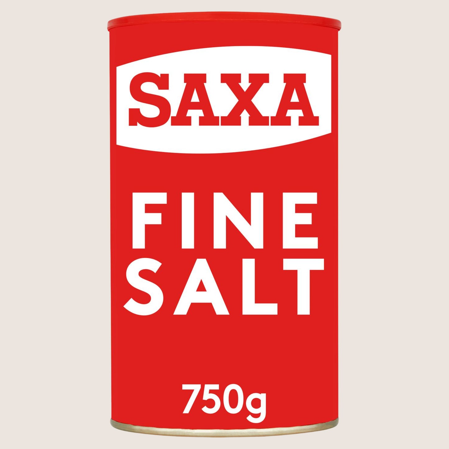 Saxa Fine Salt Fine Ground 750g