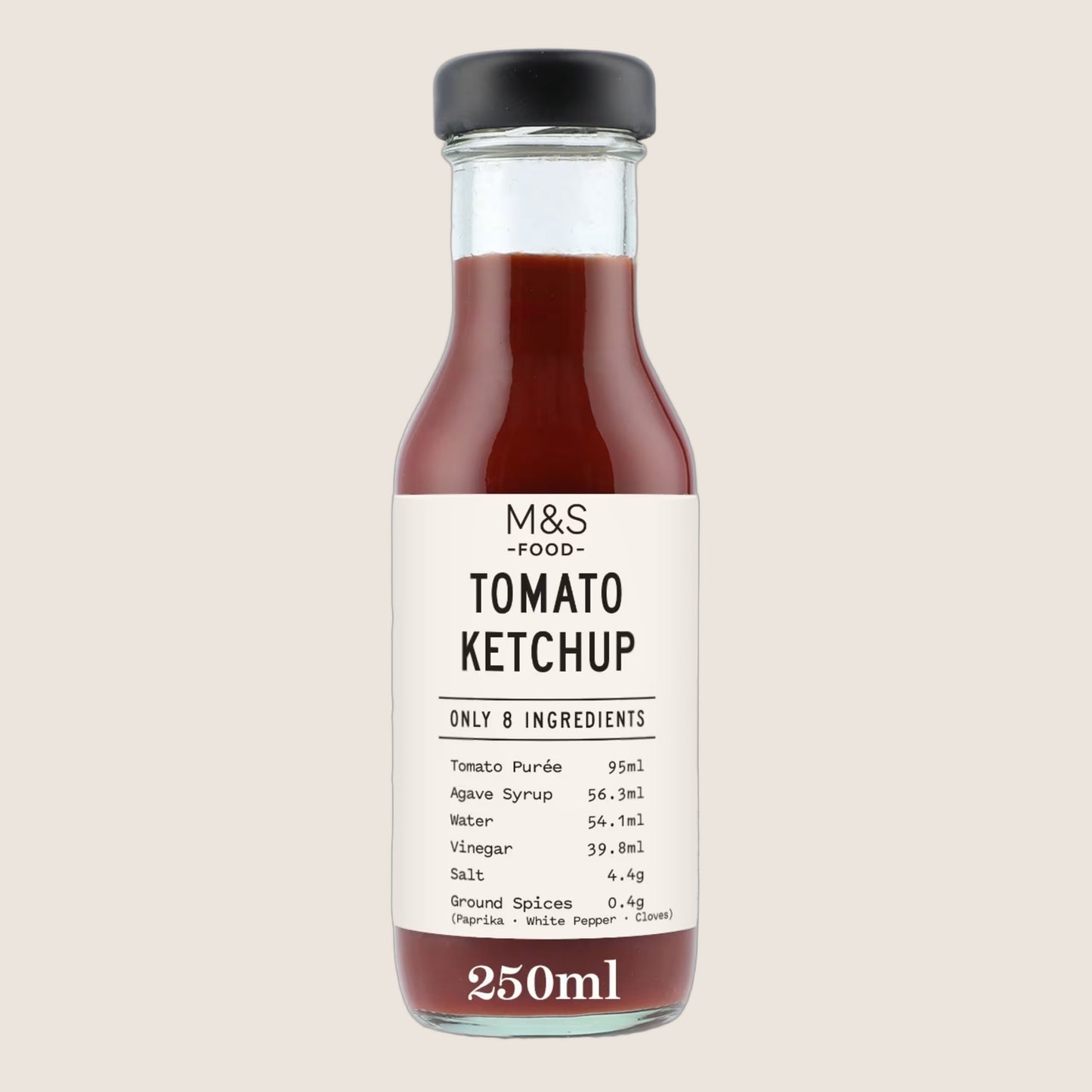 M&S Only 8 Ingredients Tomato Ketchup 250 ml