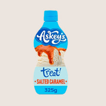 Askey's Treat! Salted Caramel Flavour Sauce No Artificial Additives 325g