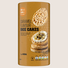ASDA Caramel Flavour Rice Cakes Free From Artificial Additives 140g
