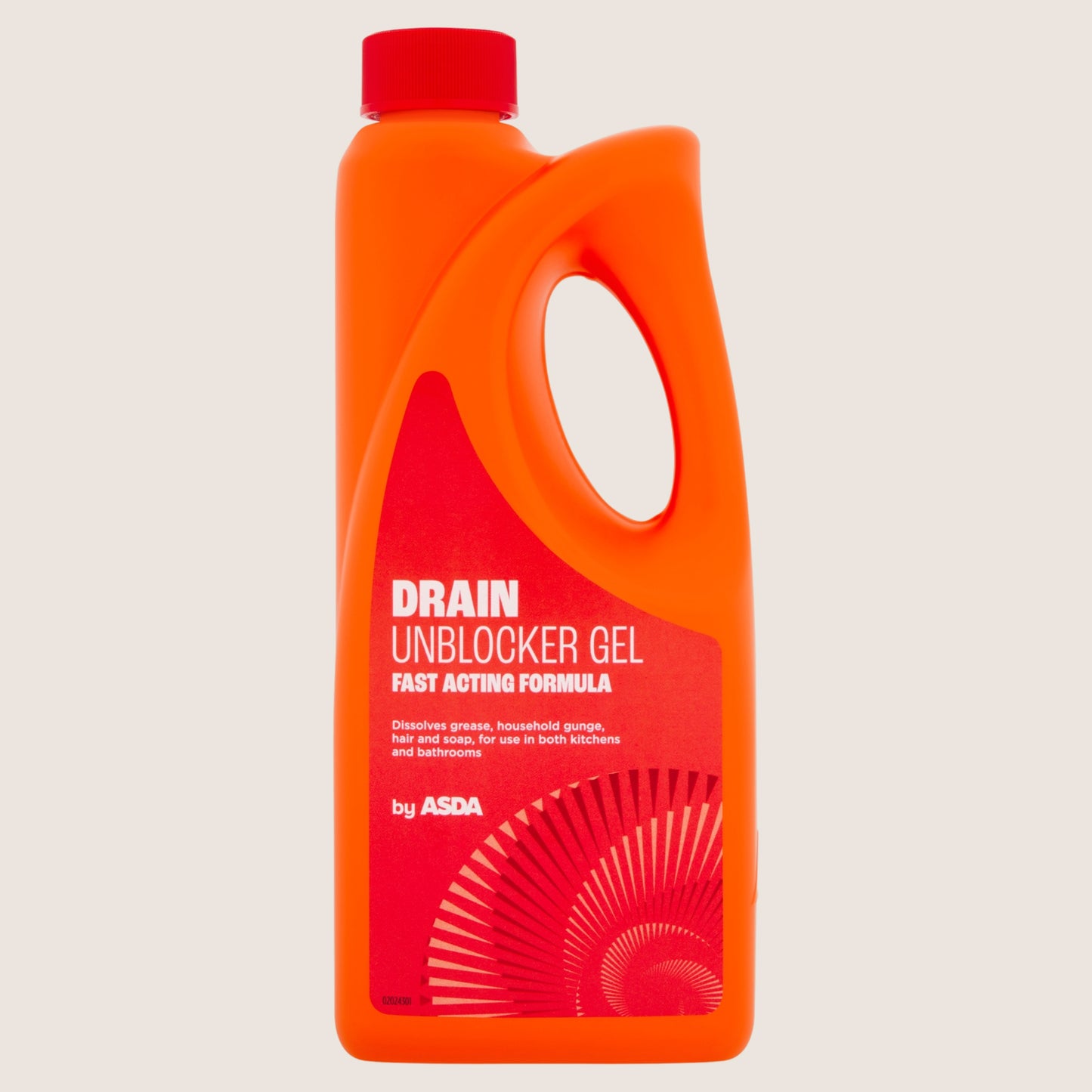 ASDA Drain Unblocker Gel 500ml