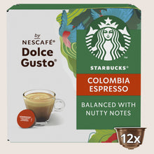 Starbucks ® Single-Origin Colombia Espresso By Nescafé Dolce Gusto, Coffee Pods x12 No Artificial Additives
