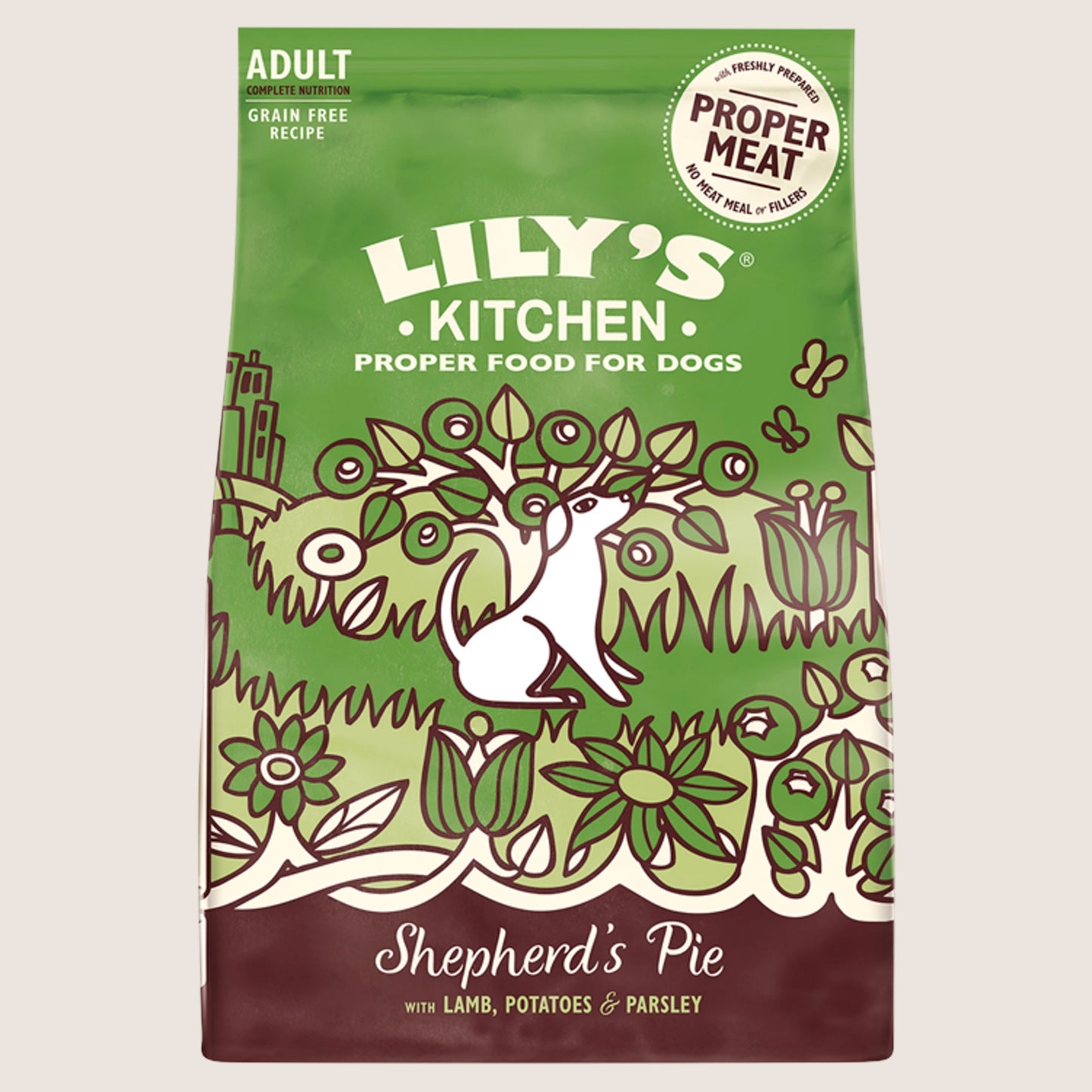 Lily's Kitchen Lamb Shepherd's Pie Complete Adult Dry Dog Food Complete Nutrition 1kg