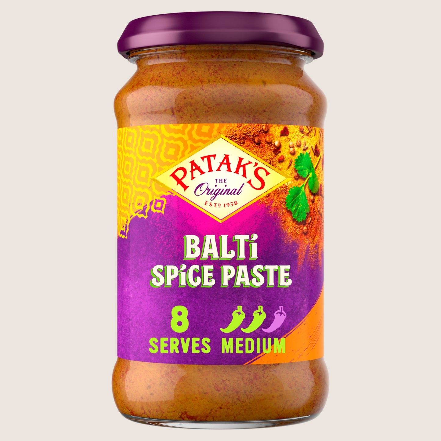 Patak's Balti Curry Spice Paste Gluten Free 283g
