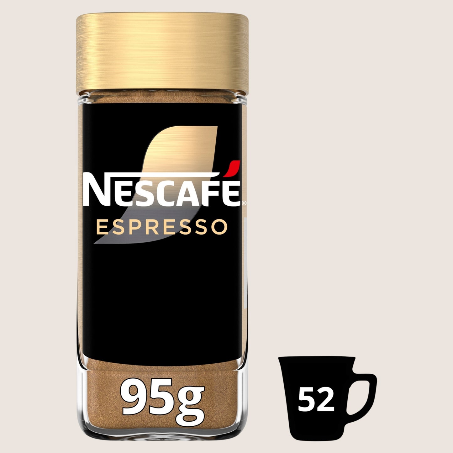 Nescafé Espresso Instant Coffee No Artificial Additives 95g