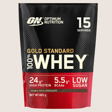 Optimum Nutrition Gold Standard Whey Protein Powder, Double Rich Chocolate Flavour, 15 servings