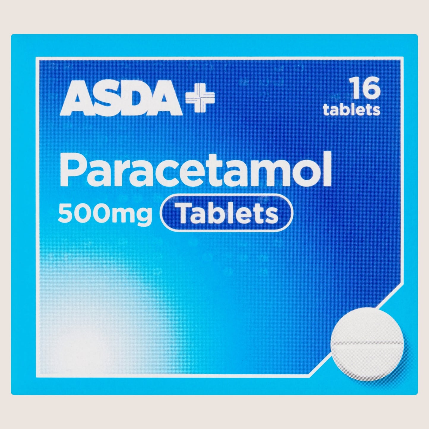ASDA 16 Paracetamol 500mg Tablets