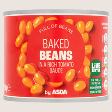 ASDA Baked Beans in a Rich Tomato Sauce No Artificial Additives 210g