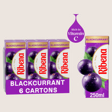 Ribena Blackcurrant Juice Drink Cartons Refreshing 6x250ml
