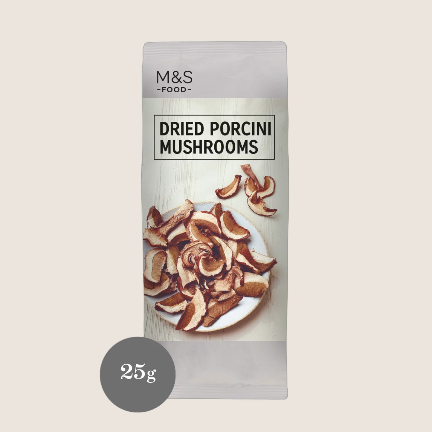 M&S Dried Porcini Mushrooms 25 g