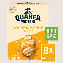 Quaker Oat So Simple Protein Golden Syrup Porridge Sachets Protein 8x43g