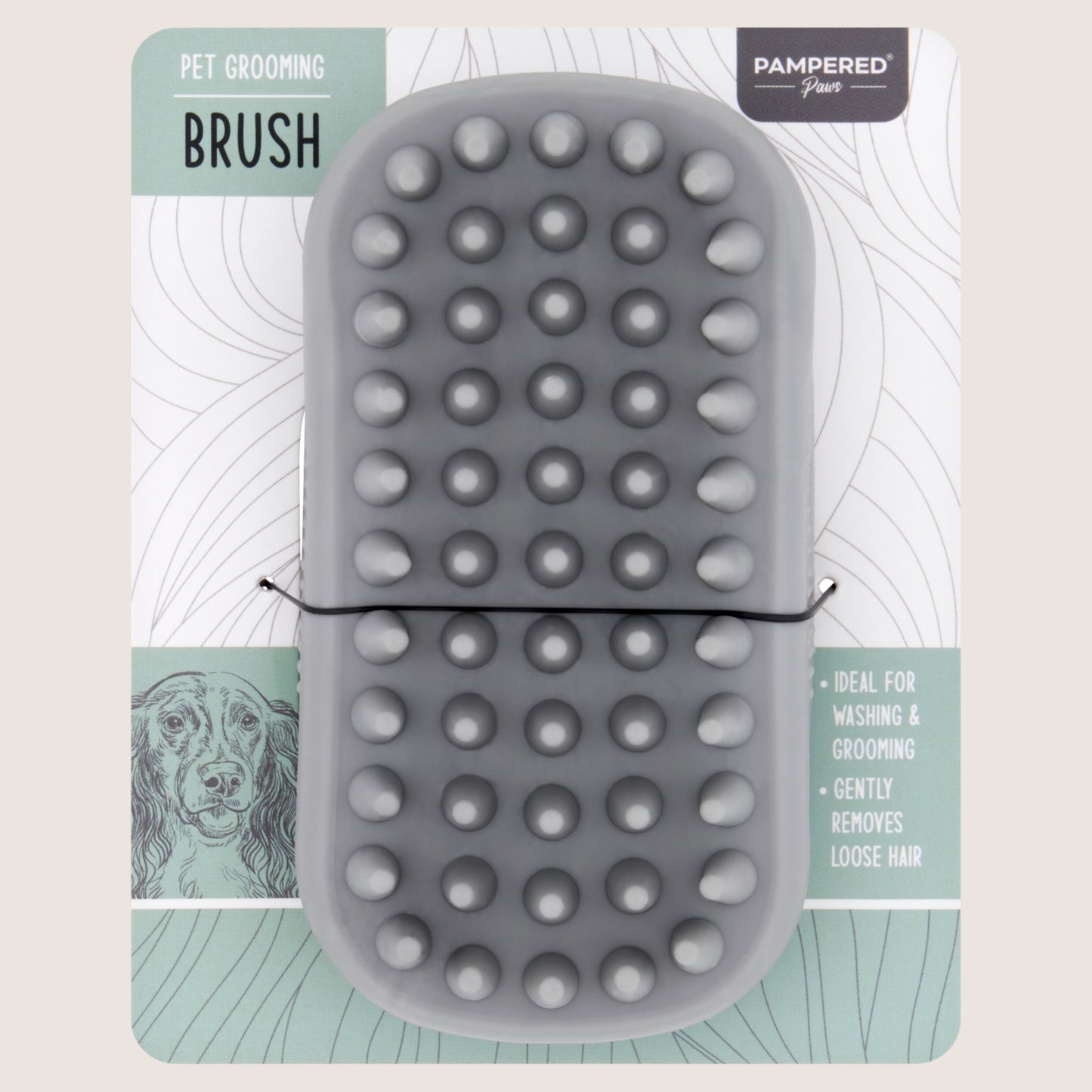 Pampered Paws Pet Grooming Brush