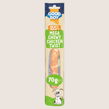 Good Boy Meaty Treaty Mega Chewy Chicken Twist No Artificial Additives 70g