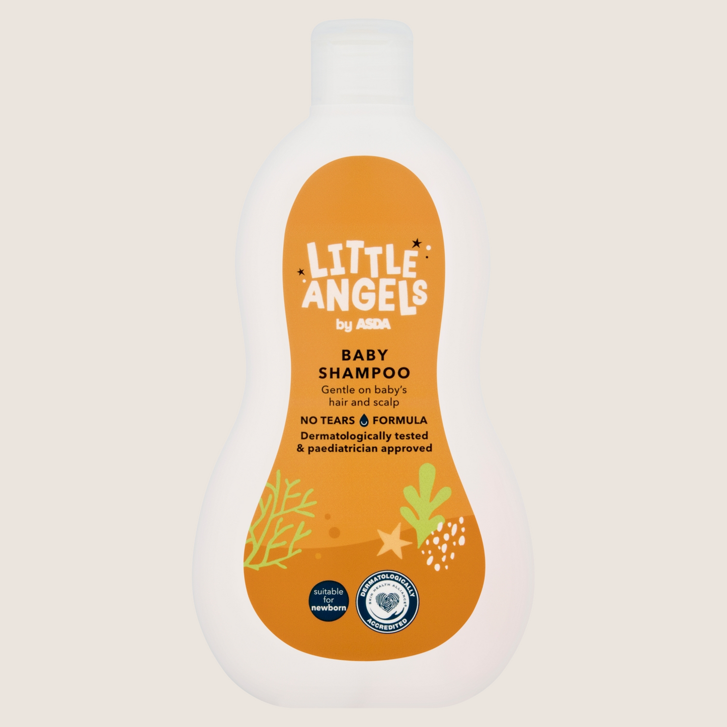 LITTLE ANGELS by ASDA Baby Shampoo Suitable from Birth 500ml
