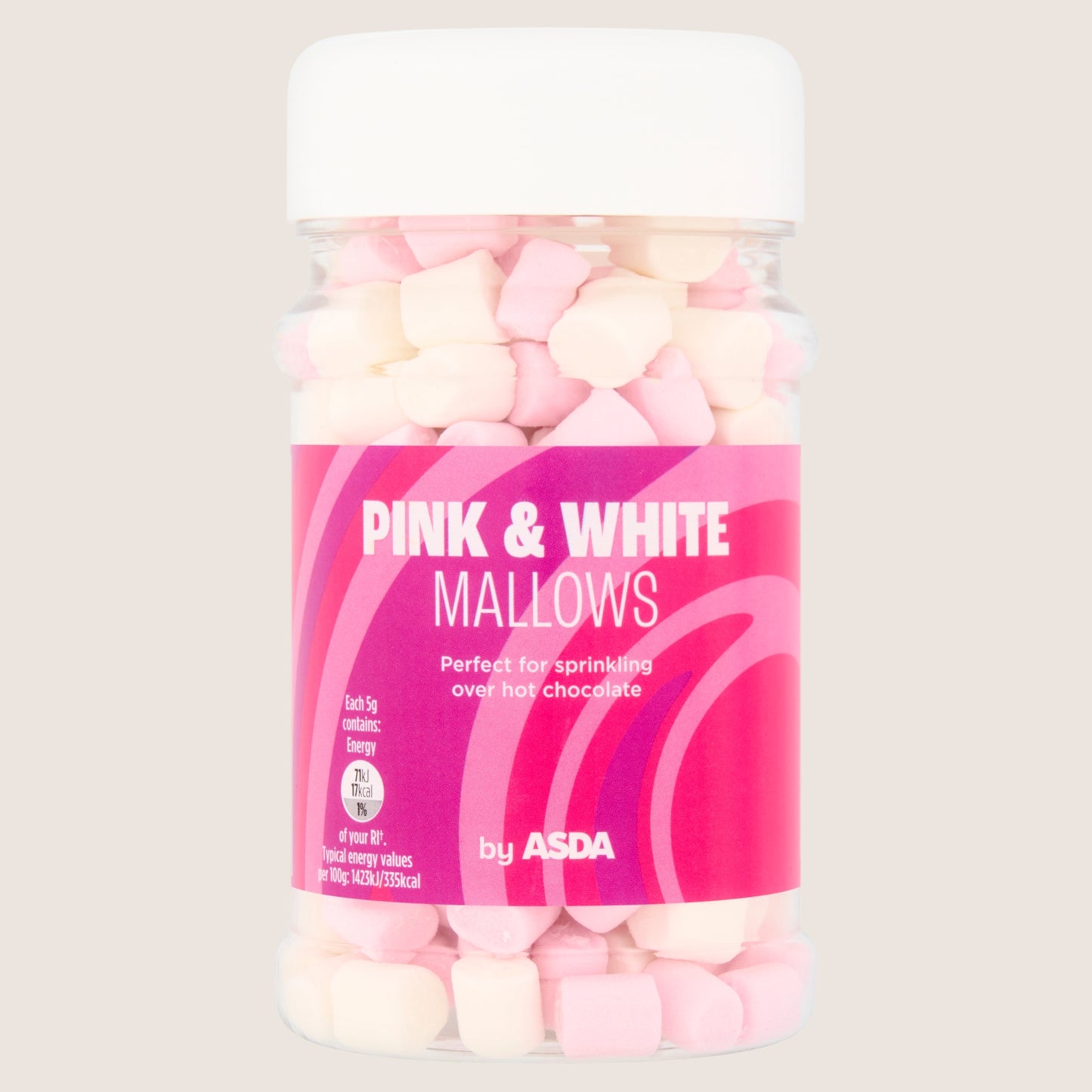 ASDA Pink & White Mallows 55g