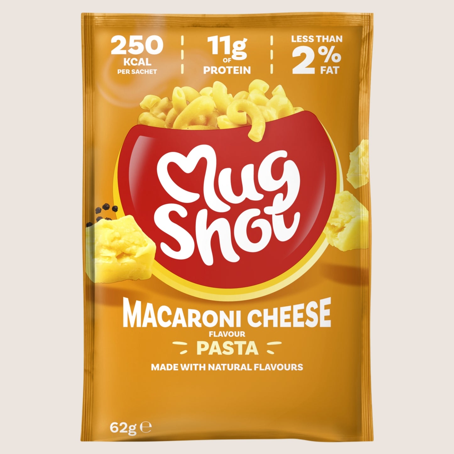 Mug Shot Cheesy Mac & Cheese Pasta Extra Spicy 68g