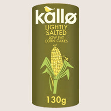 Kallo Lightly Salted Corn Cakes Free From Artificial Additives 130g