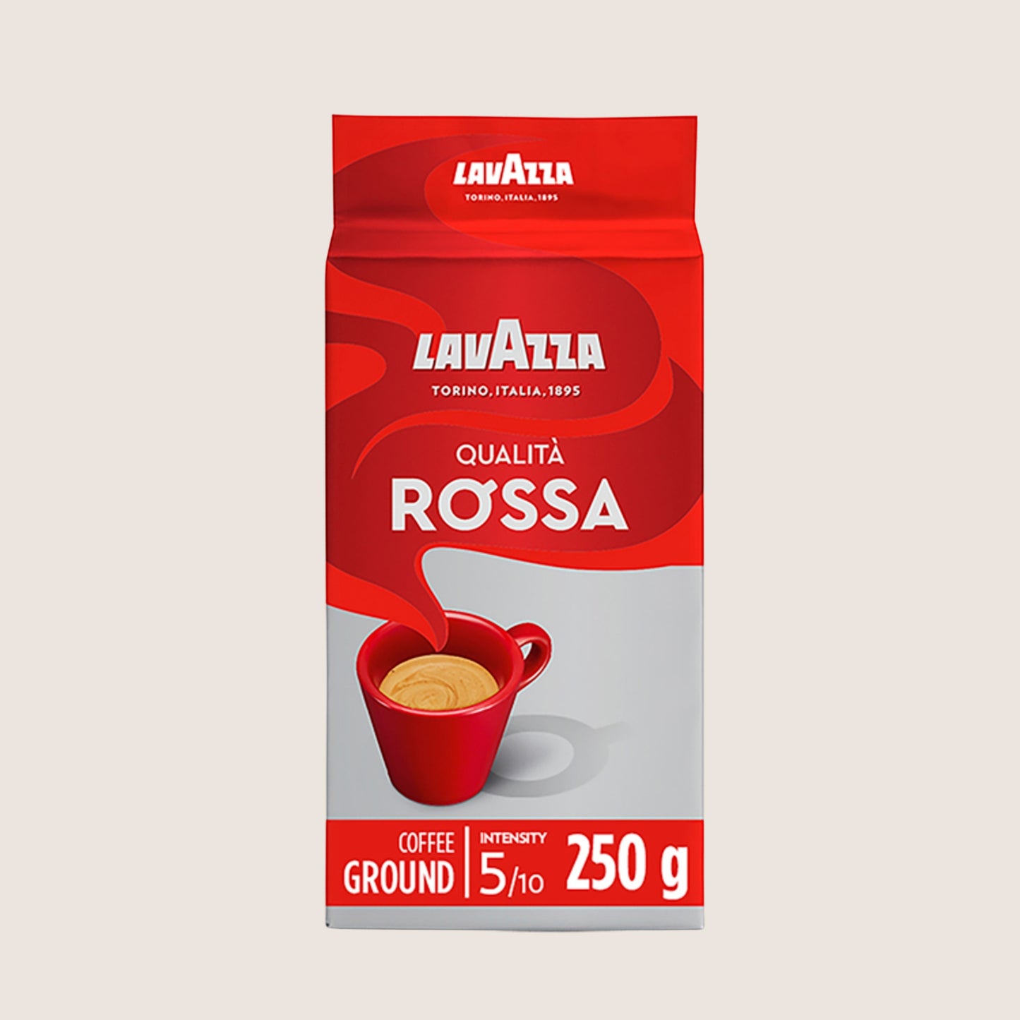 Lavazza Qualità Rossa Ground Coffee No Artificial Additives 250g