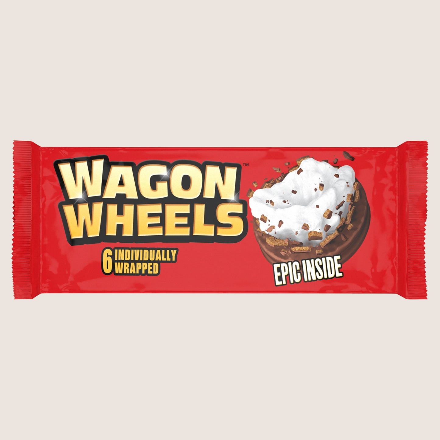 Wagon Wheels 6 Individually Wrapped Free From Artificial Additives