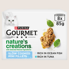 Gourmet Nature's Creations Fish Wet Cat Food With Taurine 8x85g