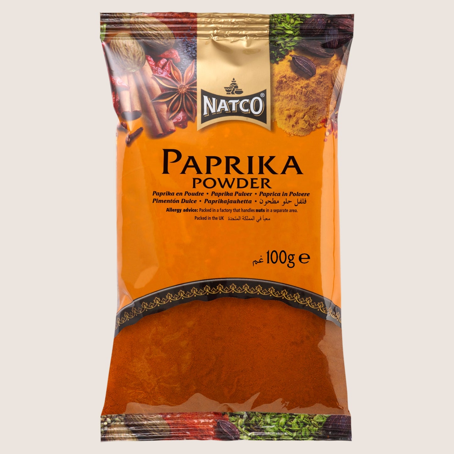 Natco Paprika Powder No Artificial Additives 100g