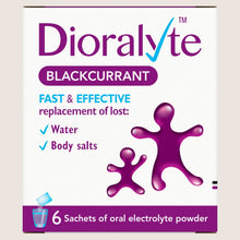 Dioralyte 6 Blackcurrant Sachets of Oral Electrolyte Powder