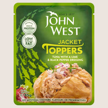 John West Jacket Toppers Tuna with a Lime & Black Pepper Dressing No Artificial Additives 85g
