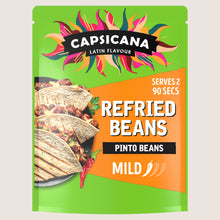 Capsicana Latin Flavour Mexican Style Refried Pinto Beans Vegan Friendly 200g